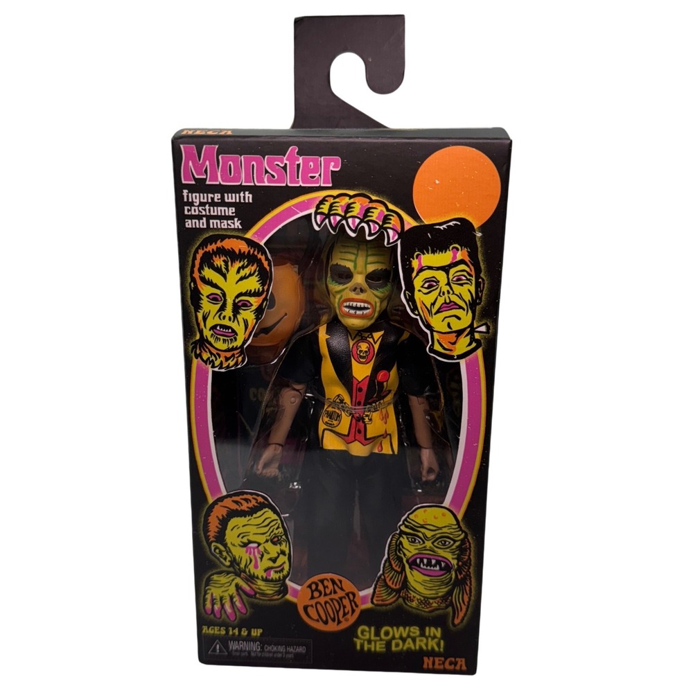 NECA Ben Cooper‎ Monster EX05 Phantom Glow In The Dark Figure New Sealed